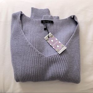 Boohoo lilac purple sweater!